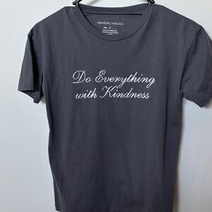Grayson Threads Charcoal Tee with Kindness Message